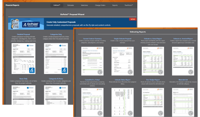 Construction Estimating - Construction Management Software - UDA ConstructionOnline Estimating - Construction Contracts