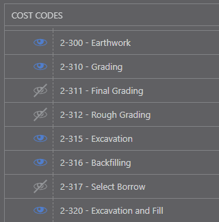 Cost Code Visibility - Pay Rate Settings