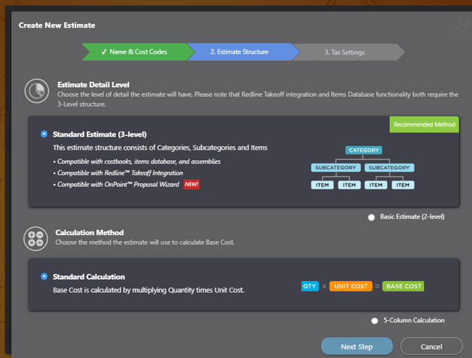 Construction Estimating - Construction Management Software - UDA ConstructionOnline Estimating - Construction Estimate Template