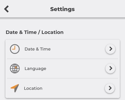 ConstructionOnline Mobile Location Settings