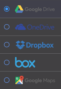 ConstructionOnline's cloud storage integration options