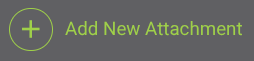 The Add New Attachment button in ConstructionOnline