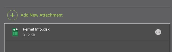 Add Attachments to a construction Permit