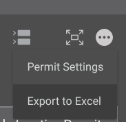 Export construction Permits from ConstructionOnline to Excel
