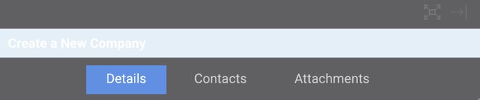 Enter the company's information into ConstructionOnline