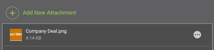 Uploading or drag and dropping Attachments to a Company in ConstructionOnline