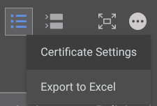 Navigating to ConstructionOnline's Certificate Settings