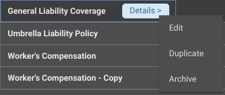Delete a credential through the edit option