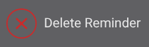 Delete an automated reminder for a scheduled construction meeting in ConstructionOnline