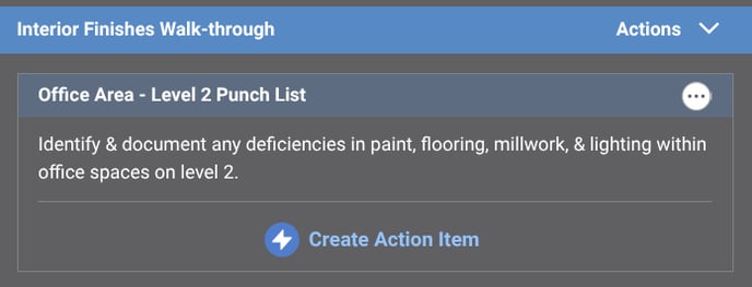 How an Agenda Item will look within its respective Agenda Category 