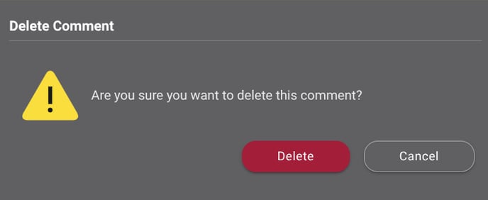 ConstructionOnline's deletion confirmation message
