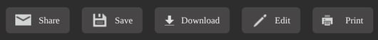 Choose the Print button to print the RFI