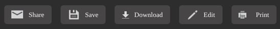 Choose the Print button to print the Meeting's Meeting Agenda