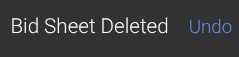ConstructionOnline's Bid Sheet Deleted message