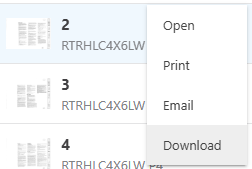 ConstructionOnline's Download option for Sheets