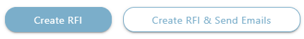 ConstructionOnline's Create RFI options