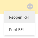 ConstructionOnline's option to reopen an RFI