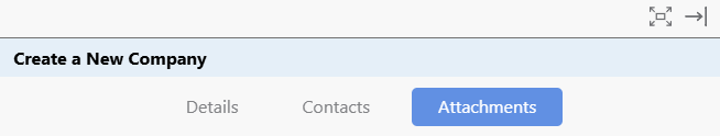 Add Attachments to a Company in ConstructionOnline