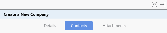 Add Contacts to a Company in ConstructionOnline