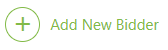 ConstructionOnline's "Add New Bidder" button