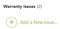 ConstructionOnline's "Add a New Issue" button