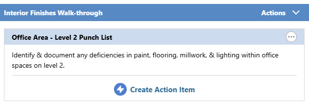 How an Agenda Item will look within its respective Agenda Category 