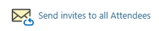 Send invites to all Meeting Attendees button