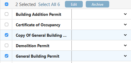 The original construction Permit and the copy of the Permit