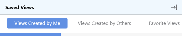 Saved View tabs within ConstructionOnline