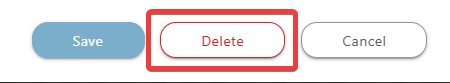 ConstructionOnline's Delete option from within a permit's extension blade