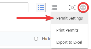 Access Permit Settings in ConstructionOnline