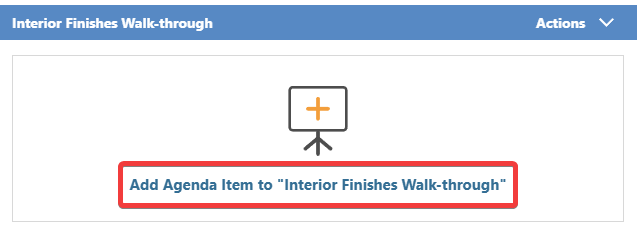 Add Agenda Items to an Agenda Category for a Meeting
