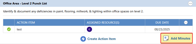 How to Enter Meeting Minutes for a Construction Meeting in UDA ConstructionOnline