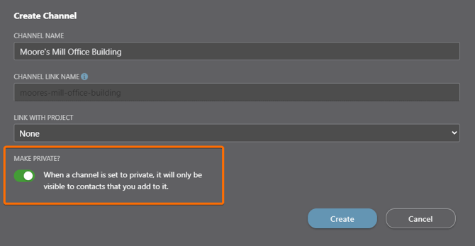 makeprivate