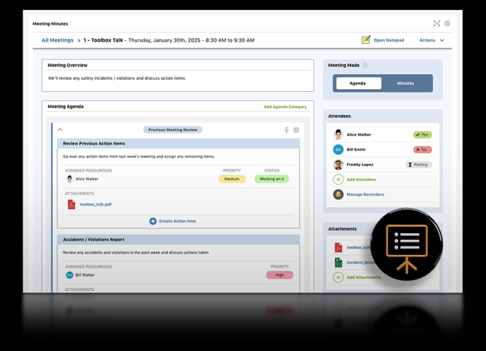 Construction Meeting Minutes Software for Residential Homebuilders and Commercial General Contractors | Construction Project Management Software | UDA ConstructionOnline